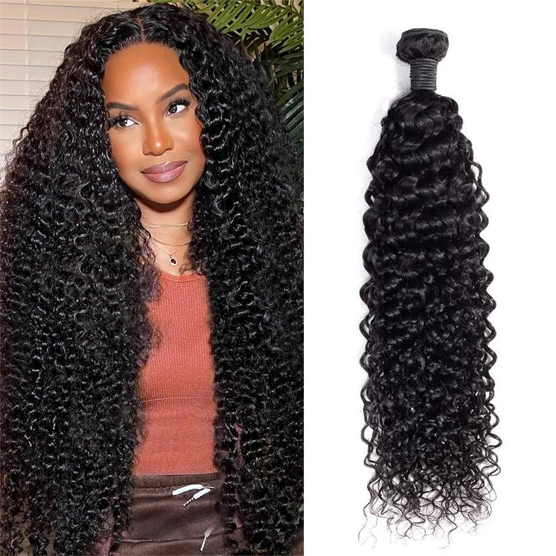 Curly Single Bundles Human Hair Brazilian Virgin Hair - Perismoda Hair